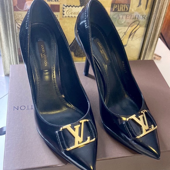 LOUIS VUITTON BLACK SHOES - Picture 2 of 8